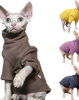 Warm Winter Clothes for Sphynx Cats