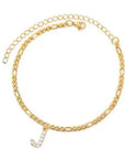 Initial Anklet Jewelry Accessory