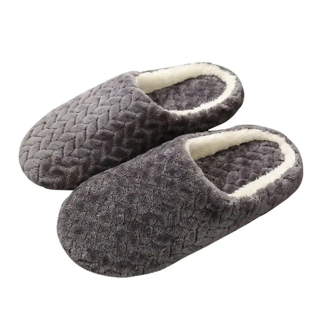 New Christmas Elk Cotton Slippers