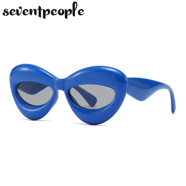 Cat Eye Sunglasses Sexy Lip-Shaped