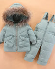 Winter Baby Snowsuit Hooded