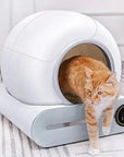 Smart Automatic Litter Box Cat Toilet with Pooper Scooper