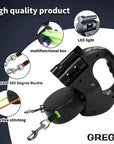 Dual Retractable Dog Leash