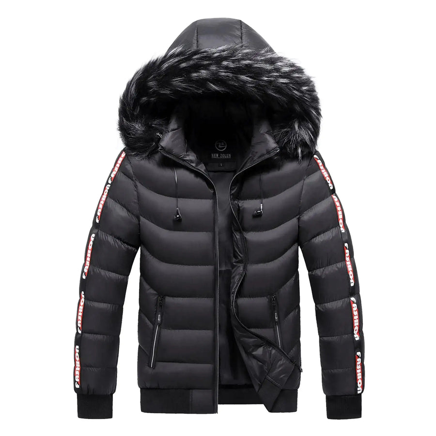 Winter Men Warm Hooded