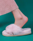 Winter Luxury Fur Slippers