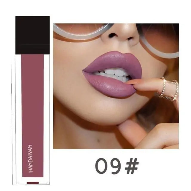 Shiny and Matte Waterproof Lip Gloss