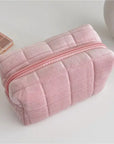 Cute Faux Fur Makeup Bag for Women