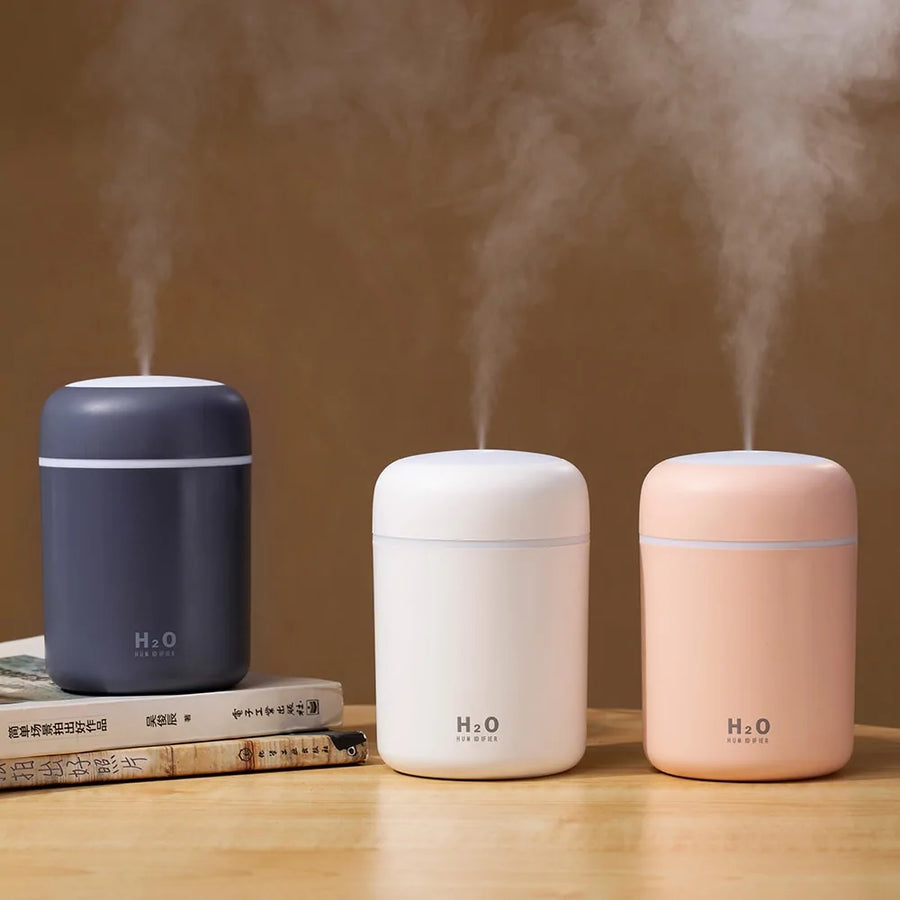 Portable 300ml Humidifier USB Cool Mist Maker