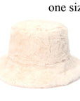 Winter Fluffy Bucket Hats