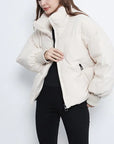 Women Thick Warm Winter Bubble Coats