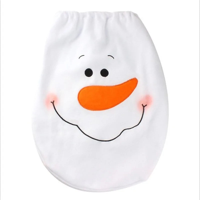 Santa Claus Toilet Lid Cover