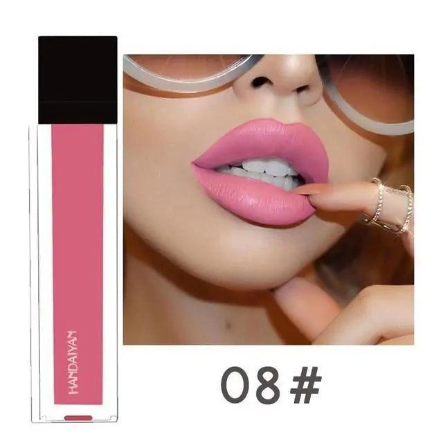 Shiny and Matte Waterproof Lip Gloss