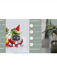 Smart Planter with AI: 49 Expressions, 7 Sensors for Easy Plant Care