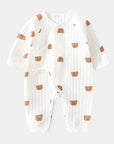 Baby Autumn Clothes Cartoon Bear