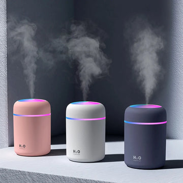 Portable 300ml Humidifier USB Cool Mist Maker