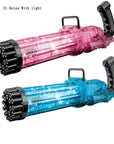 Large Gatling Bubble Gun Kids Toys