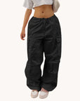 Cargo Parachute Pants For Women