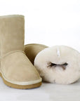 Genuine Cowhide Winter Boots