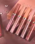 6PC Matte Velvet Lip Gloss Set