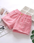 New Western Style Girls Denim Shorts