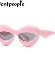 Cat Eye Sunglasses Sexy Lip-Shaped