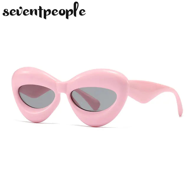 Cat Eye Sunglasses Sexy Lip-Shaped