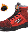 Mens Winter Safety Work Boots Shoes