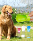 2 In 1 Portable Dog Water Bottle