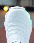 LED Luminous Mesh Sneakers for Kids