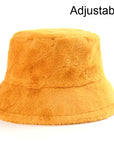 Winter Fluffy Bucket Hats