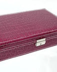 Cosmetic Leather Jewelry Box