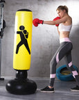 Fitness inflatable boxing column