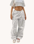 Cargo Parachute Pants For Women