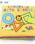 3D Soft Baby Books Activity Quiet Cloth Book