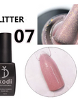 2 in 1 Glitter Nail Polish Base