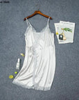 New Ladies Silk Sling Nightdress