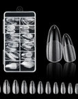 120Pcs Fake Nails American Capsule Gel X Coffin