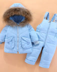 Winter Baby Snowsuit Hooded