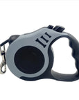 Pet Automatic Retractable Leash with Bone Print