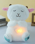 Baby Plush Breathing Bear – Soothing Sleep Toy with Music and Light