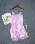 New Ladies Silk Sling Nightdress