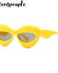 Cat Eye Sunglasses Sexy Lip-Shaped