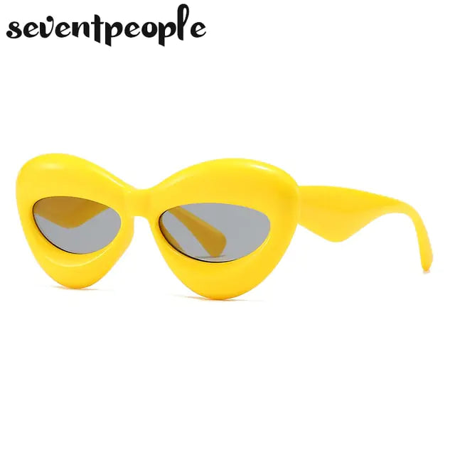 Cat Eye Sunglasses Sexy Lip-Shaped