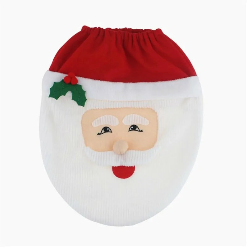 Santa Claus Toilet Lid Cover