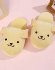 Sanrio Slippers with Moving Ears – Kuromi & Cinnamoroll, Anti-Slip