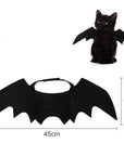 Halloween Small Pet Cat Bat Wings