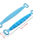 Silicone Exfoliating Bath Shower Body Brush Scrub Belt (28'')