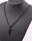 Metal Punk Cross Pendant Necklace