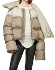 Winter Padded Scarf Coat