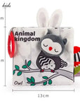 3D Soft Baby Books Activity Quiet Cloth Book